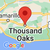 Map of Thousand Oaks, CA US